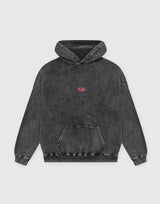 SPIDER-MAN Back Print Vintage Hoodie - Black