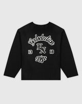 LÝFT × XXX Limited Cut-Off Long T-Shirt - Black
