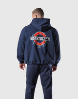 LÝFT Circle Sweat Hoodie - Navy