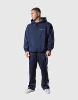 LÝFT Circle Sweat Hoodie - Navy