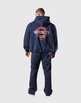 LÝFT Circle Sweat Hoodie - Navy