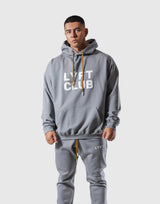 LÝFT CLUB Oversize Sweat Hoodie - Grey