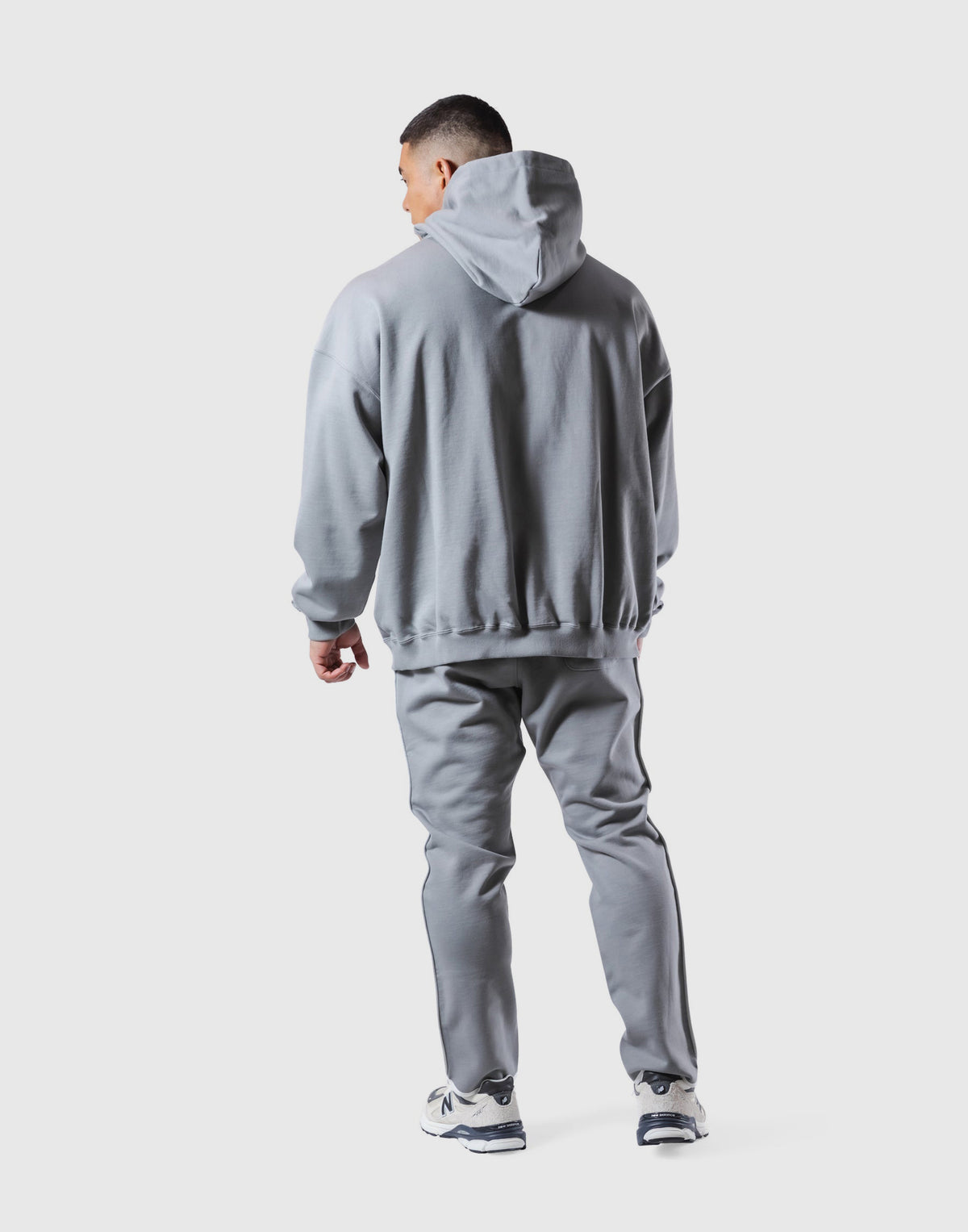 LÝFT CLUB Oversize Sweat Hoodie - Grey
