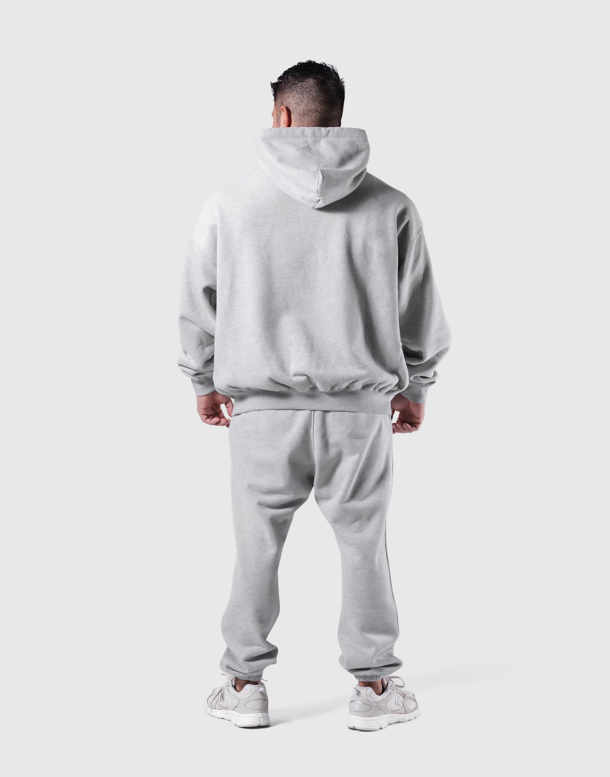 Y Oversize Sweat Hoodie - Grey