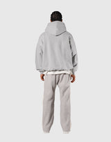 Pile Wappen Oversize Hoodie - Grey