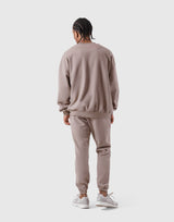 LÝFT Oversize Crew Neck Sweat - Beige
