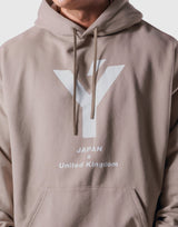 Y Oversize Sweat Hoodie - Beige