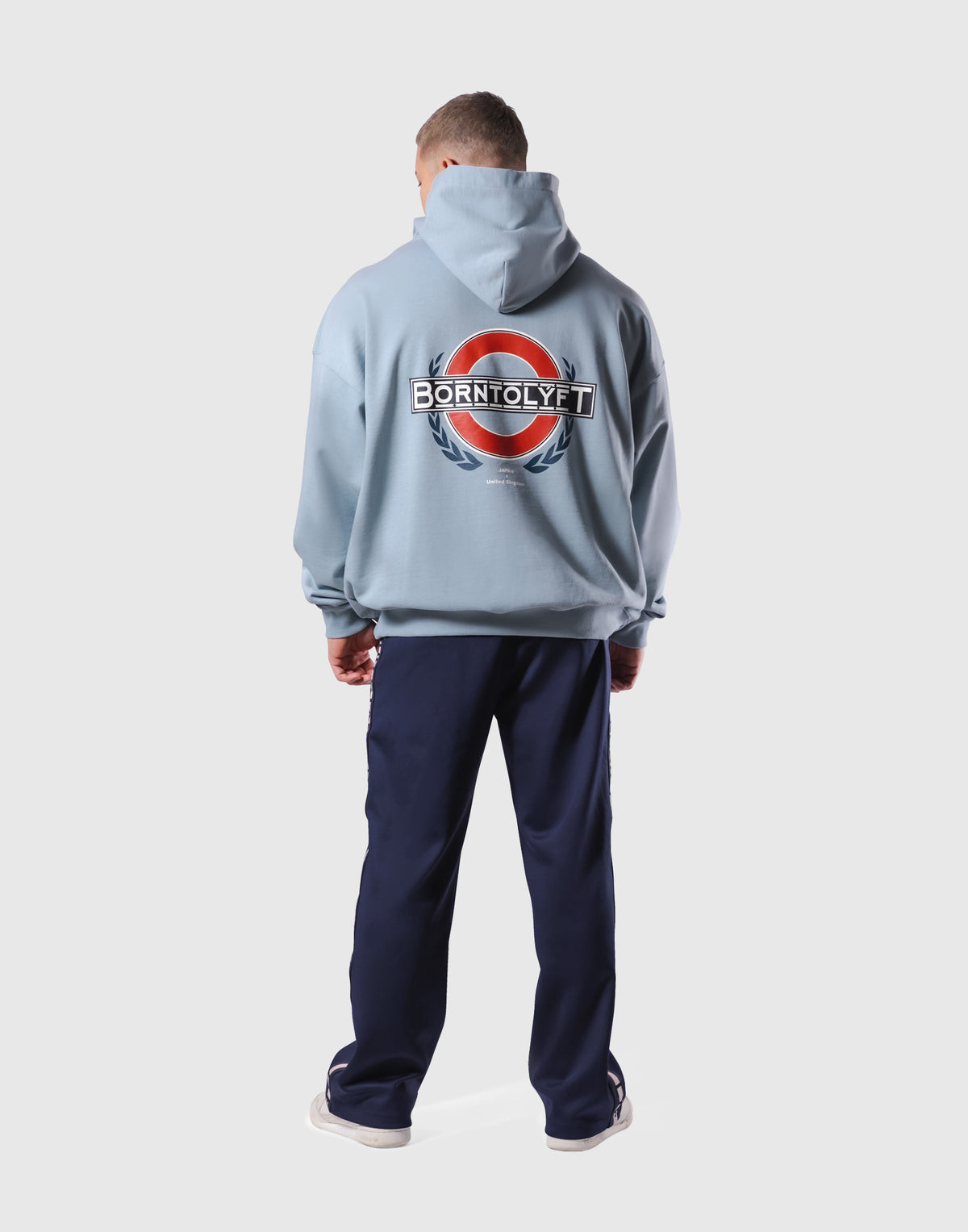 LÝFT Circle Sweat Hoodie - L.Blue