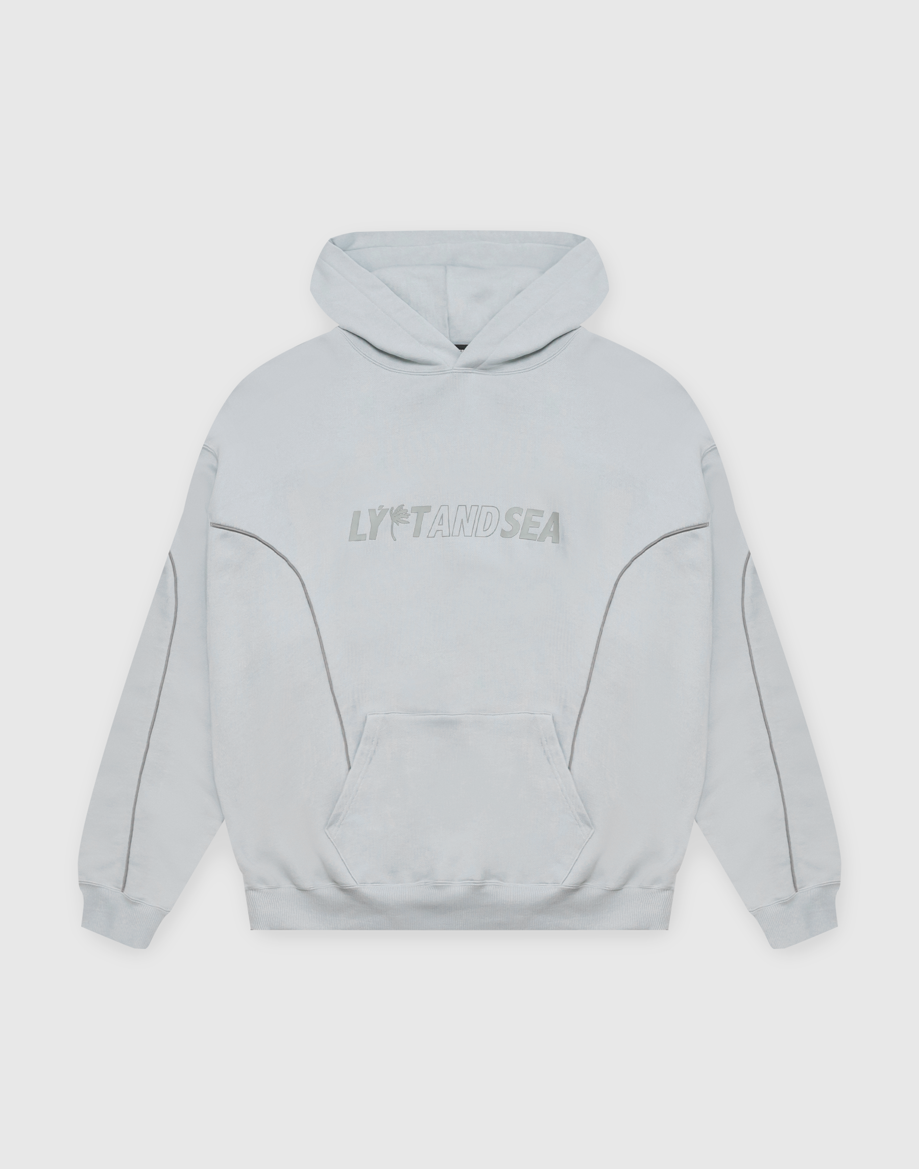 LÝFT × WIND AND SEA Piping Sweat Hoodie - L.Blue