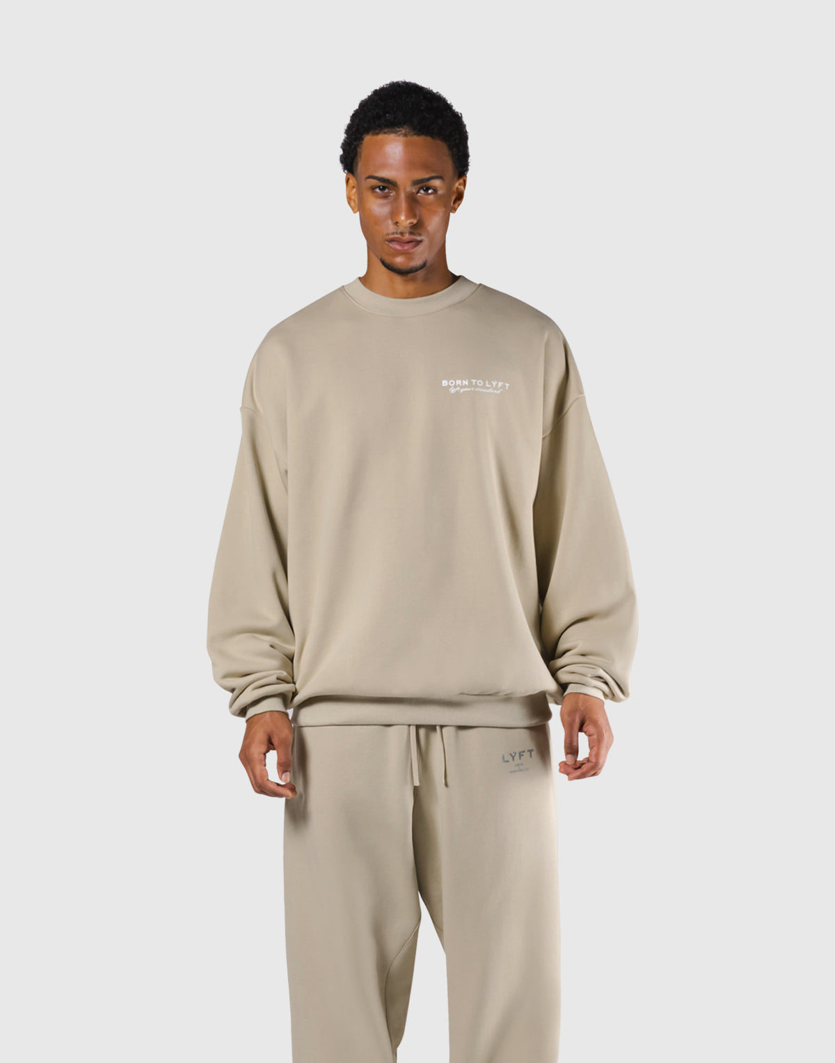 The Identity Crewneck Sweat - Olive