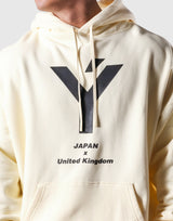Y Oversize Sweat Hoodie - Ivory