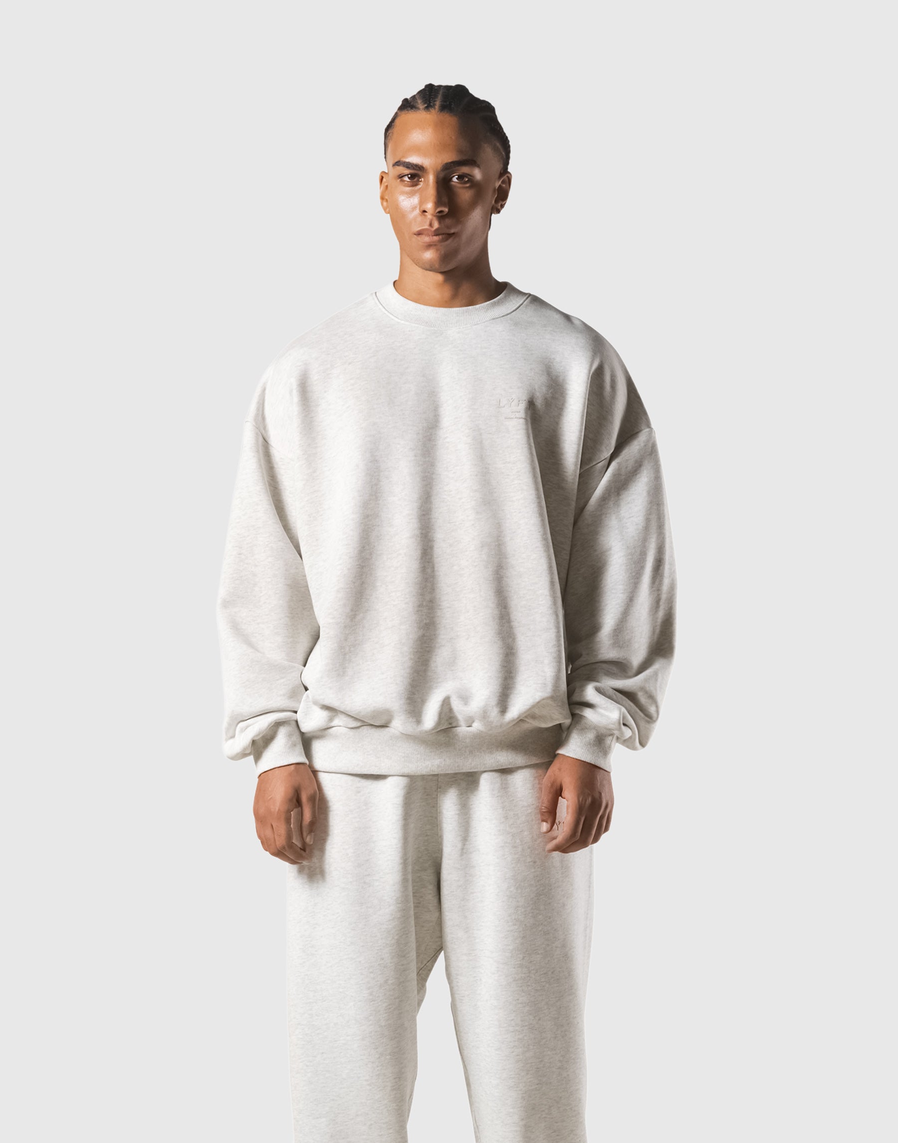 One Point LÝFT Oversize Crewneck Sweat - Ivory