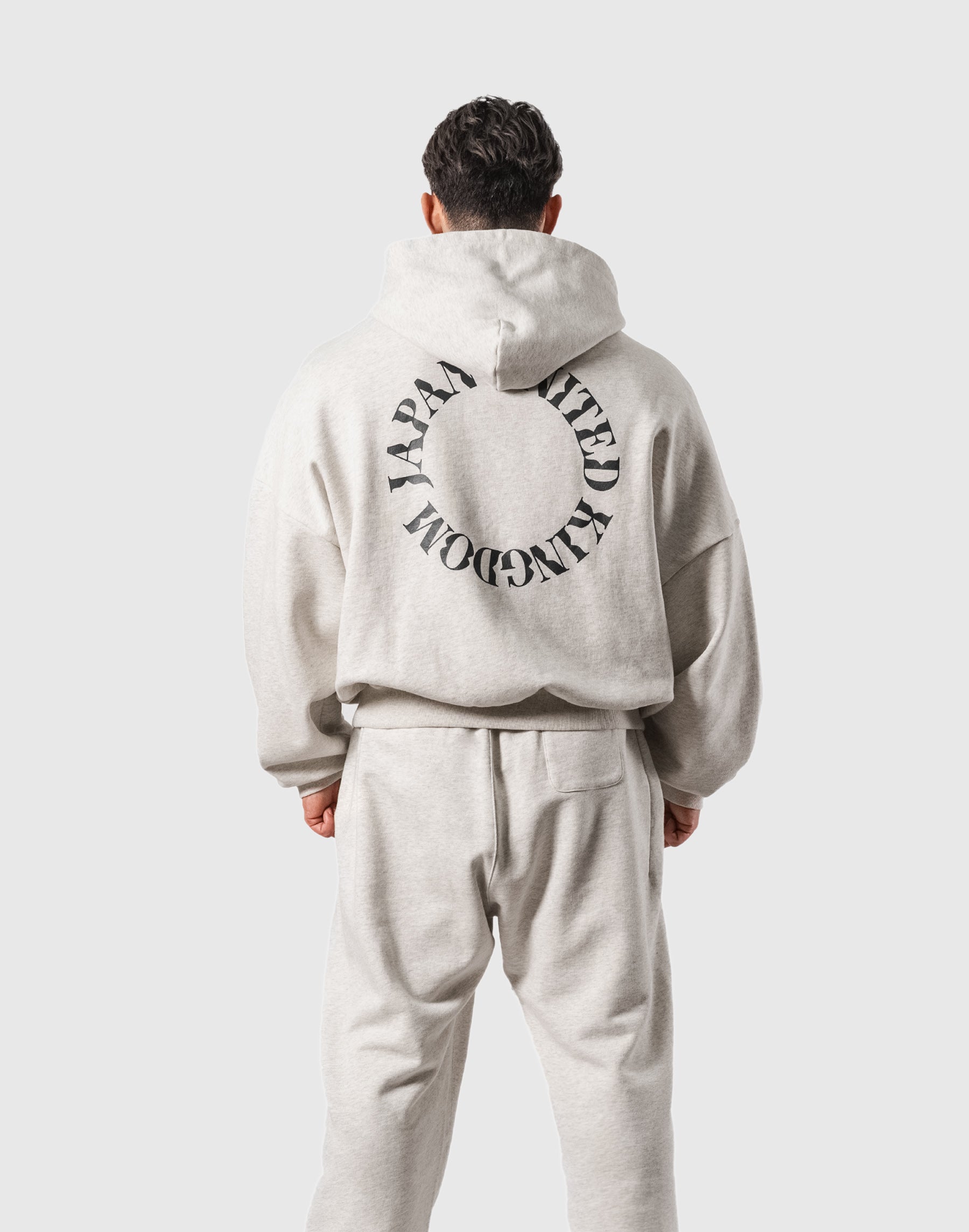 Back Ring Oversize Sweat Hoodie - Ivory – LÝFT