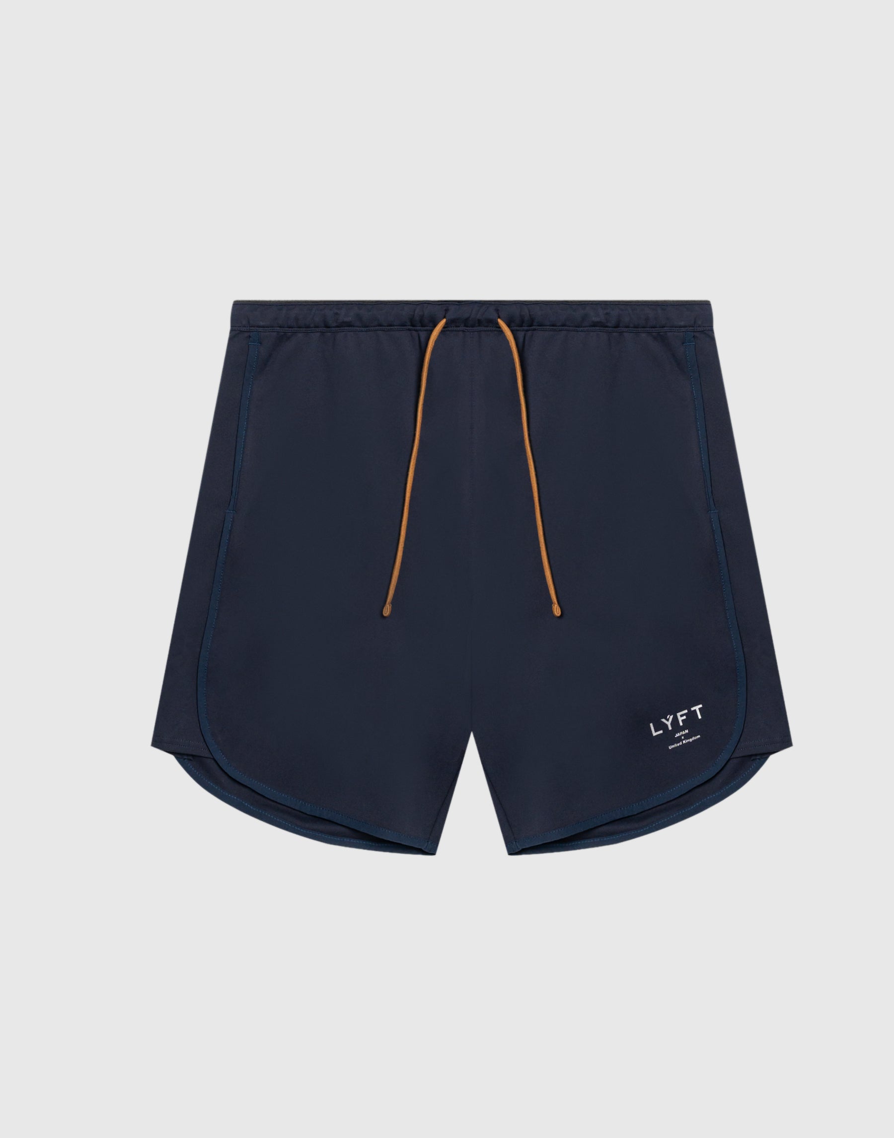 Stretch Seam Wide Shorts - Navy – LÝFT