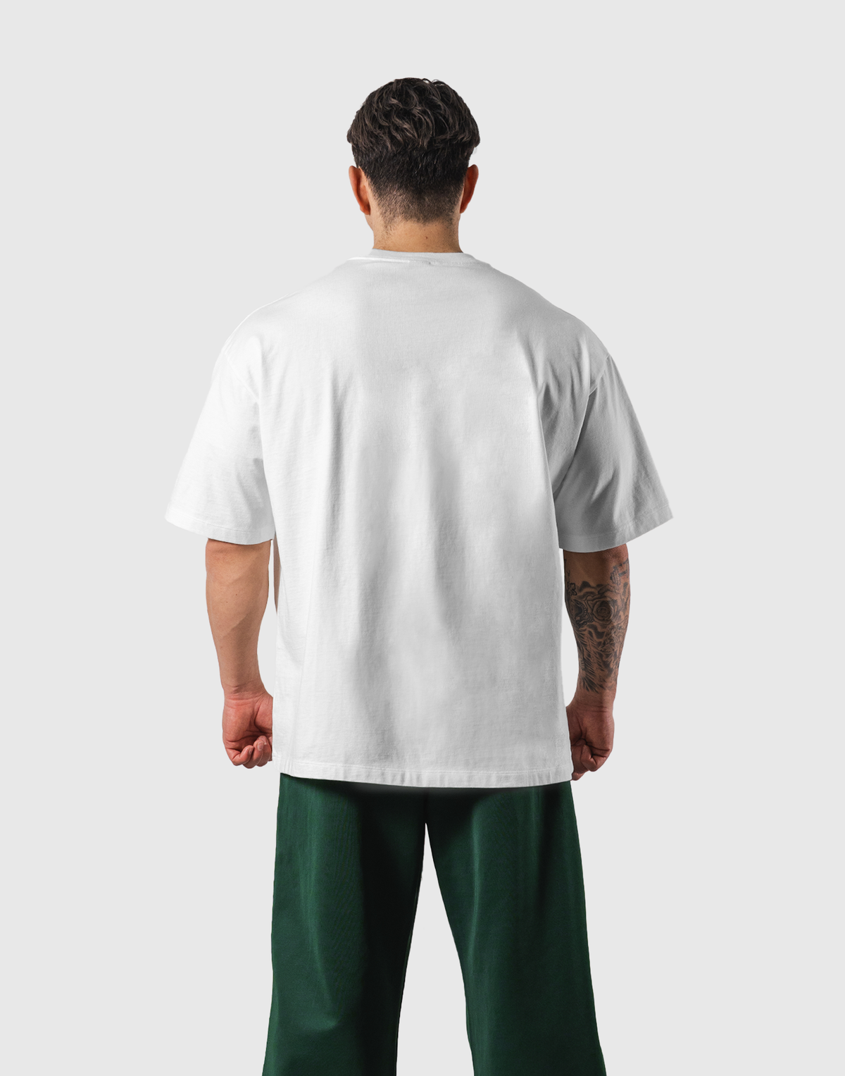 Panther Ý Graphic Vintage Big T-Shirt - White