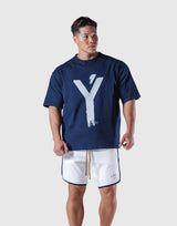 Brush Y Big T-Shirts - Navy