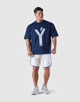 Brush Y Big T-Shirts - Navy