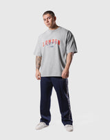 Vintage London Logo Big T-Shirt - Grey
