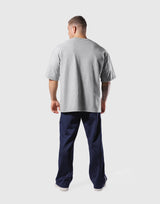 Vintage London Logo Big T-Shirt - Grey