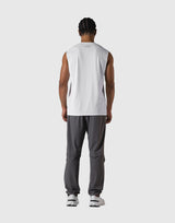 LÝFT Athletic Stretch Mesh Tanktop - White