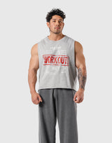 Leg Day Vintage Box Tanktop - Grey