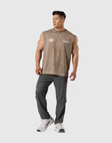 Extend Cotton Team LÝFT Graphic Tanktop - Beige