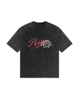 LÝFT × Power House Gym Vintage Big T-Shirt - Black