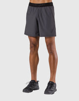 Stretch Waffle Nylon Shorts - D.Grey