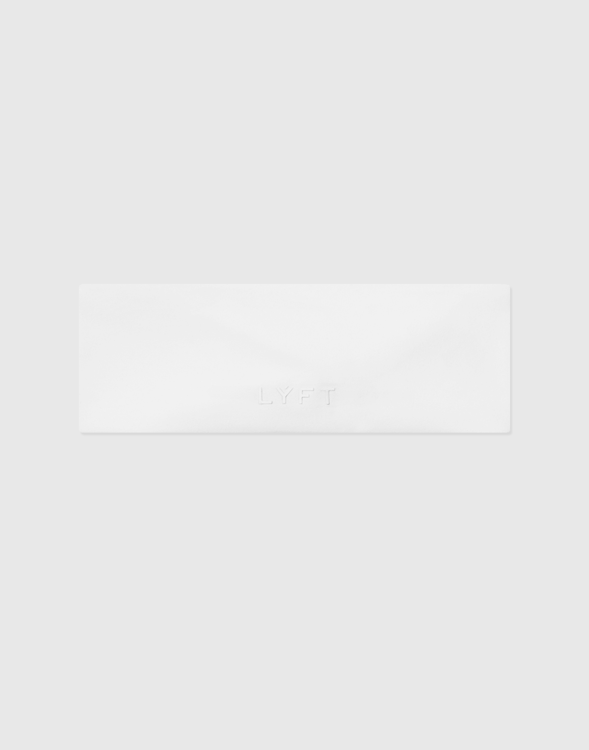 LÝFT Logo Hairband - White