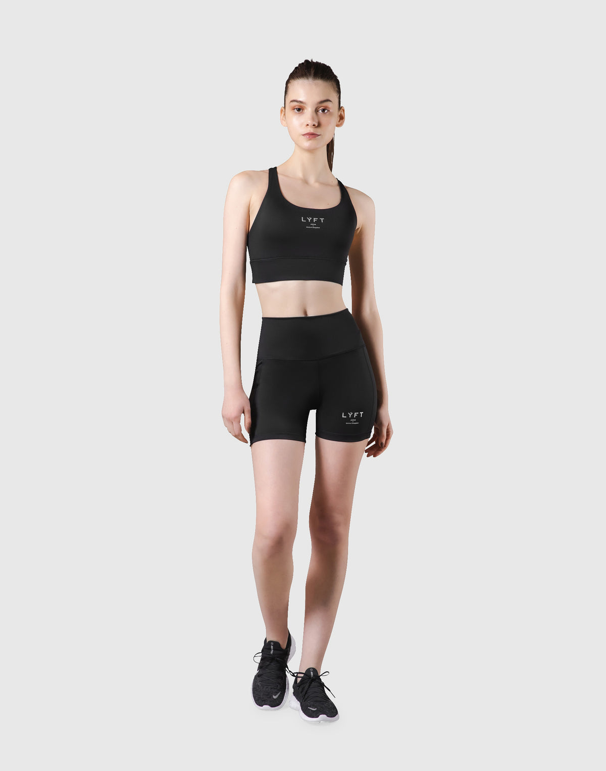 LÝFT Cross Strap Bratop - Black