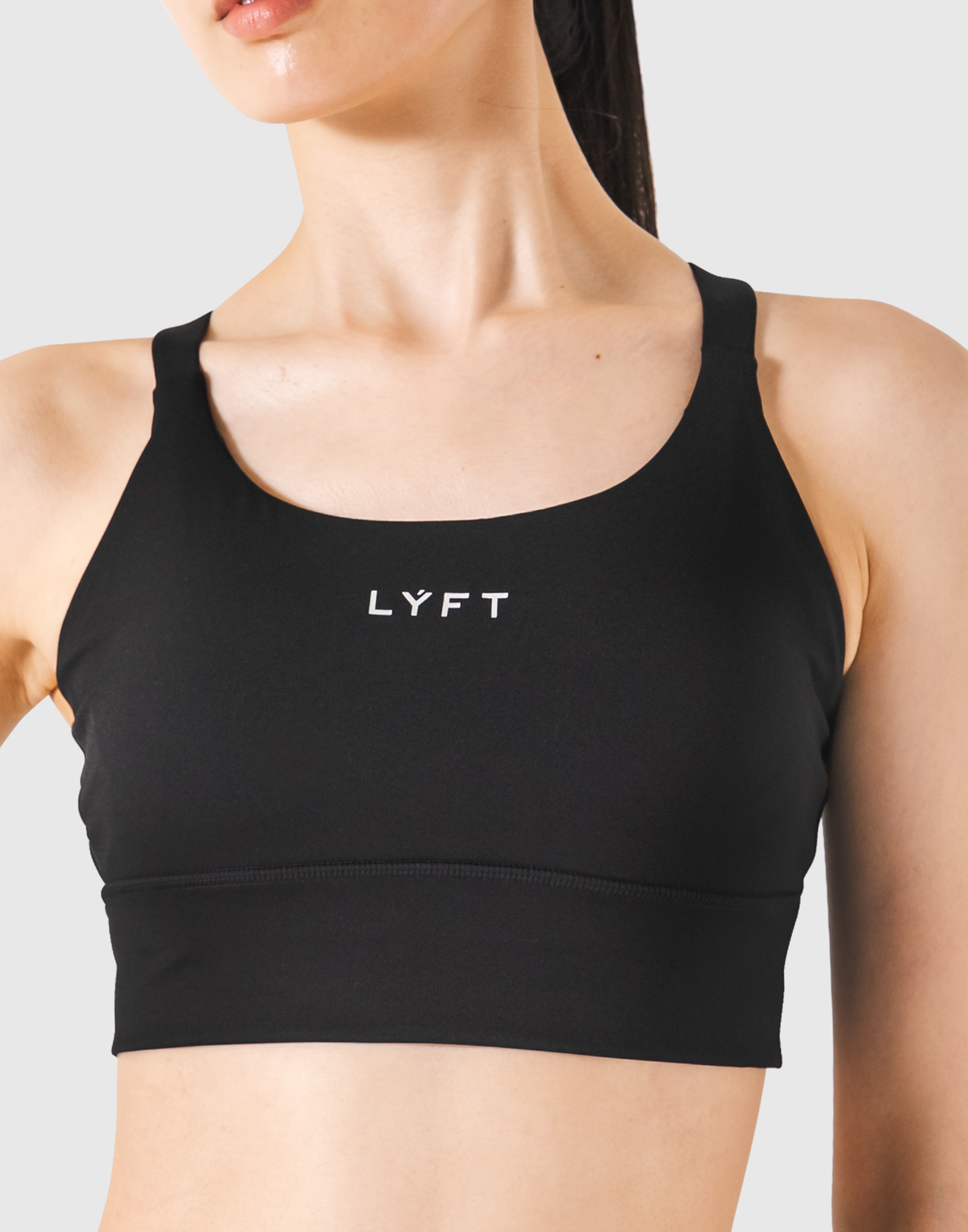 LÝFT Cross Strap Bratop V.2 - Black