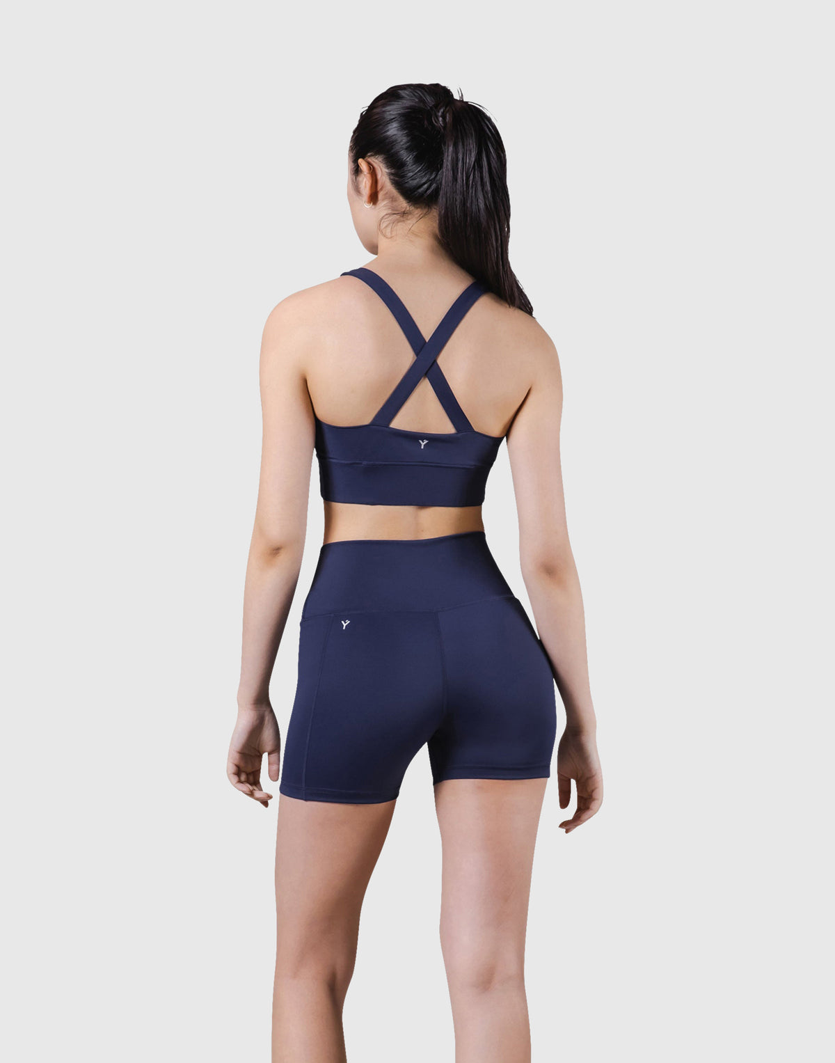 LÝFT Cross Strap Bratop - Navy