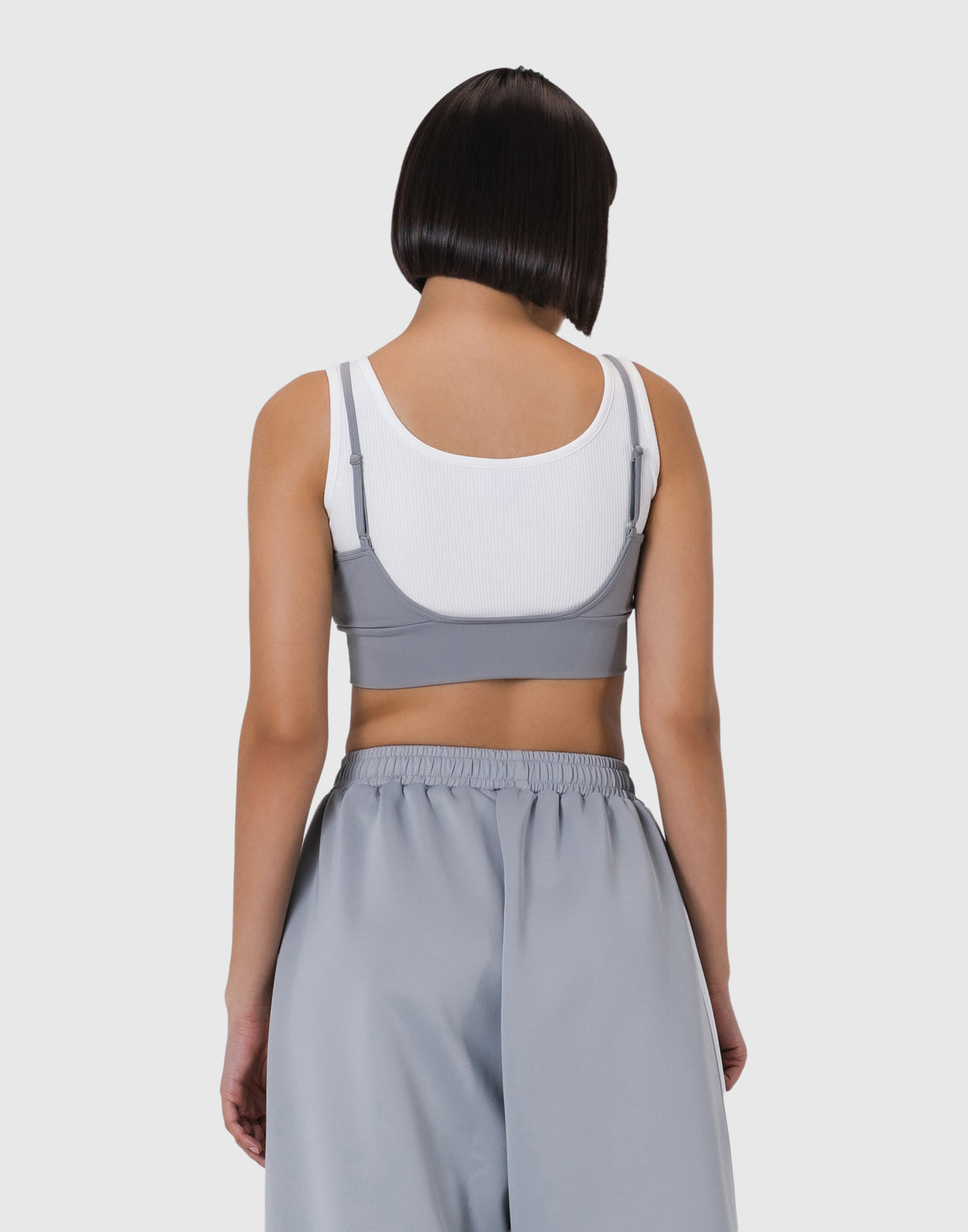 LÝFT Fake Layered Bratop - Grey