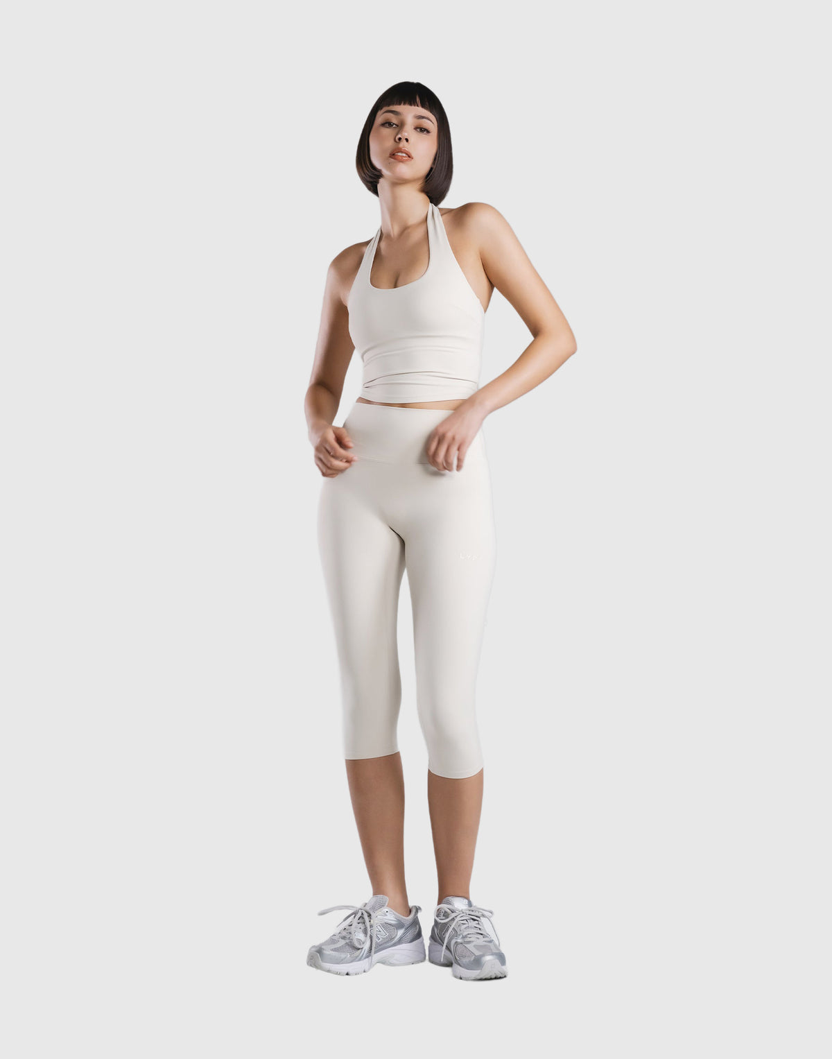 Cup In Halter Neck Top - Ivory