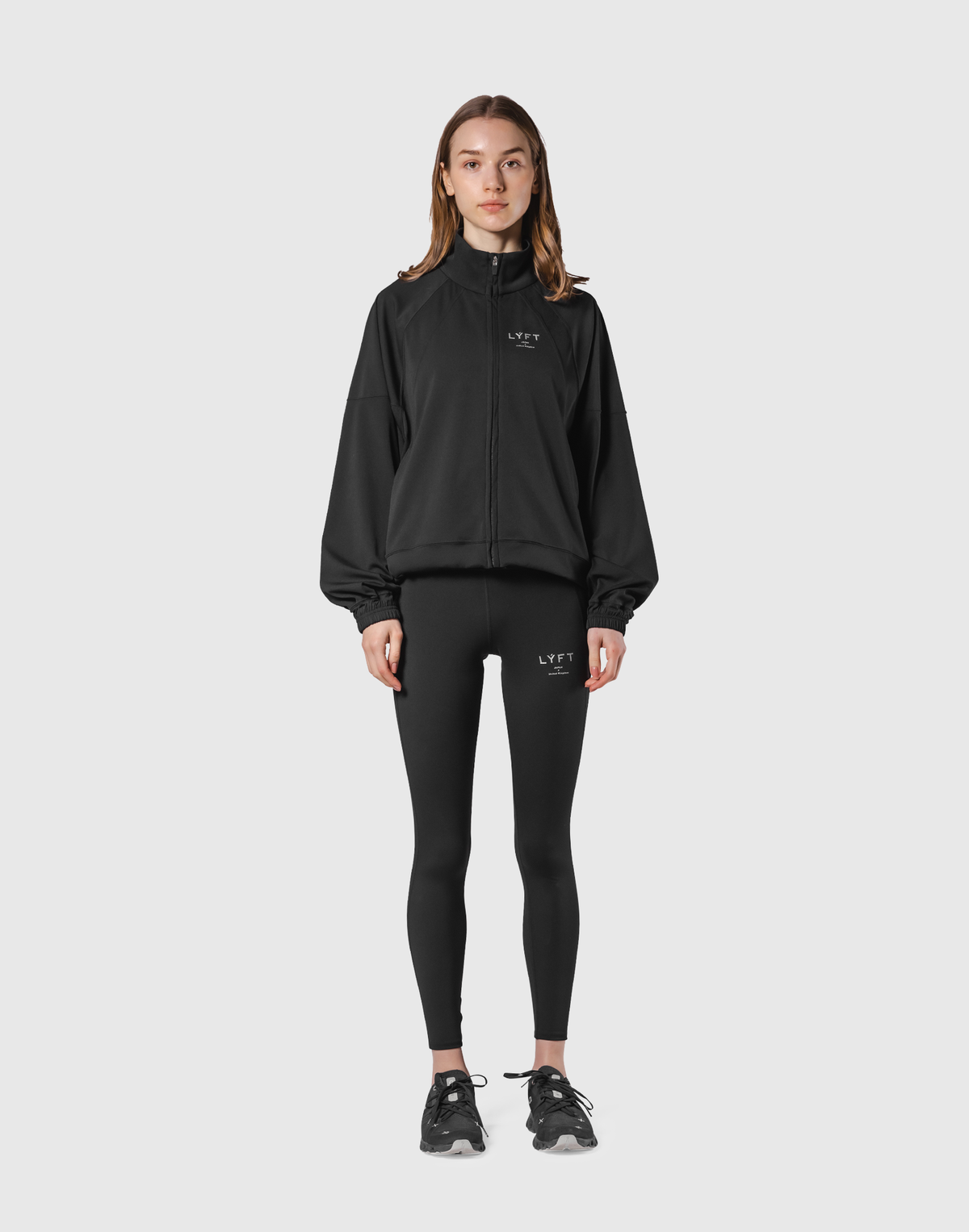 Stretch Wide Track Jacket 2 - Black