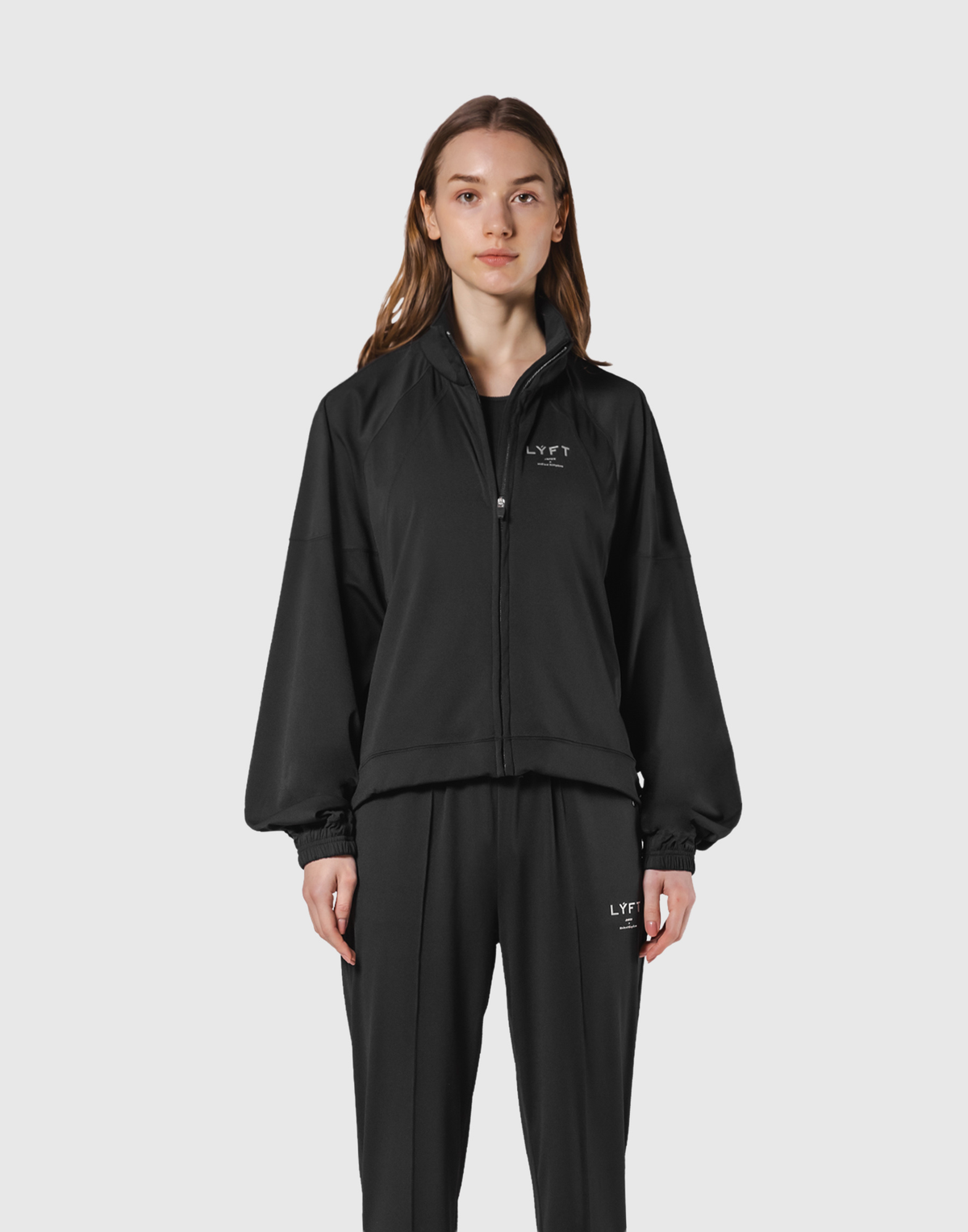 Stretch Wide Track Jacket 2 - Black