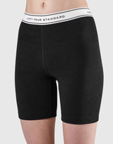 LÝS Rib Woven Shorts - Black
