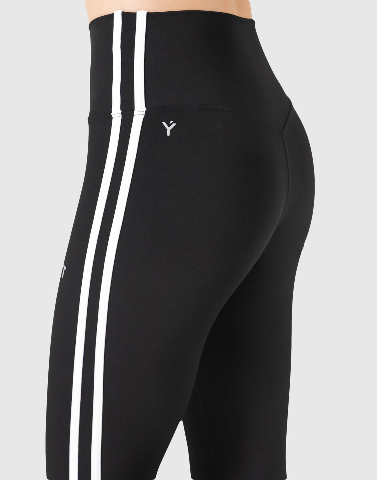 2Line High Rise Leggings V.2 - Black
