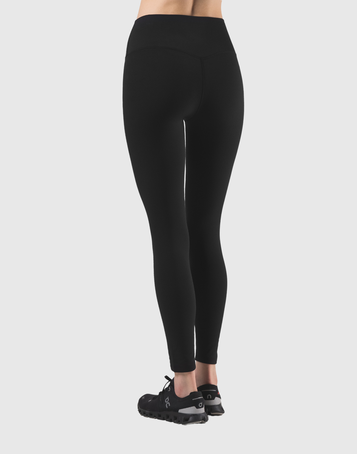 LYCRA® Brushed Inside Standard Leggings - Black