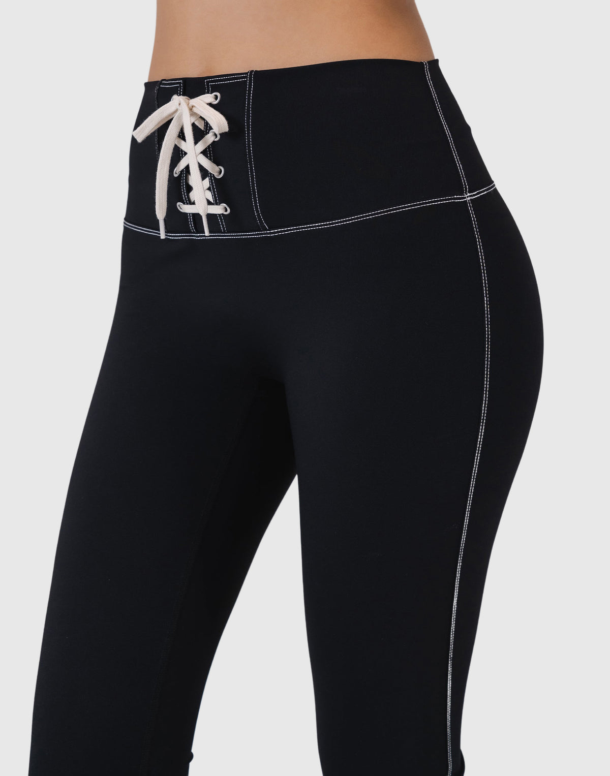 LYFT × CONVERSE Lace-Up Leggings - Black