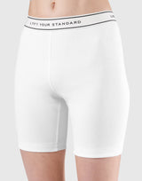 LÝS Rib Woven Shorts - White