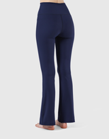 High Rise Flare Leggings - Navy