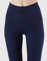 High Rise Flare Leggings - Navy