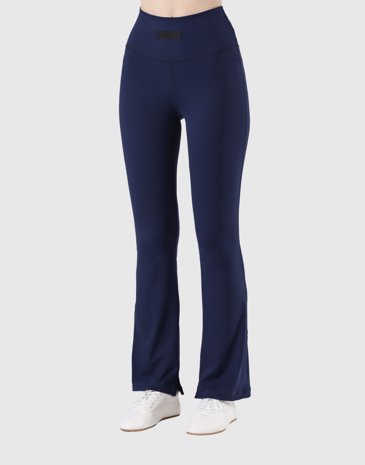 High Rise Flare Leggings - Navy