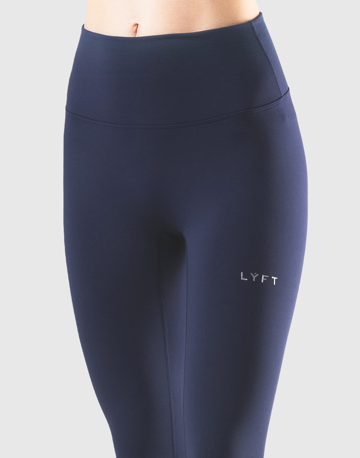 LYCRA® Brushed Inside Standard Leggings - Navy