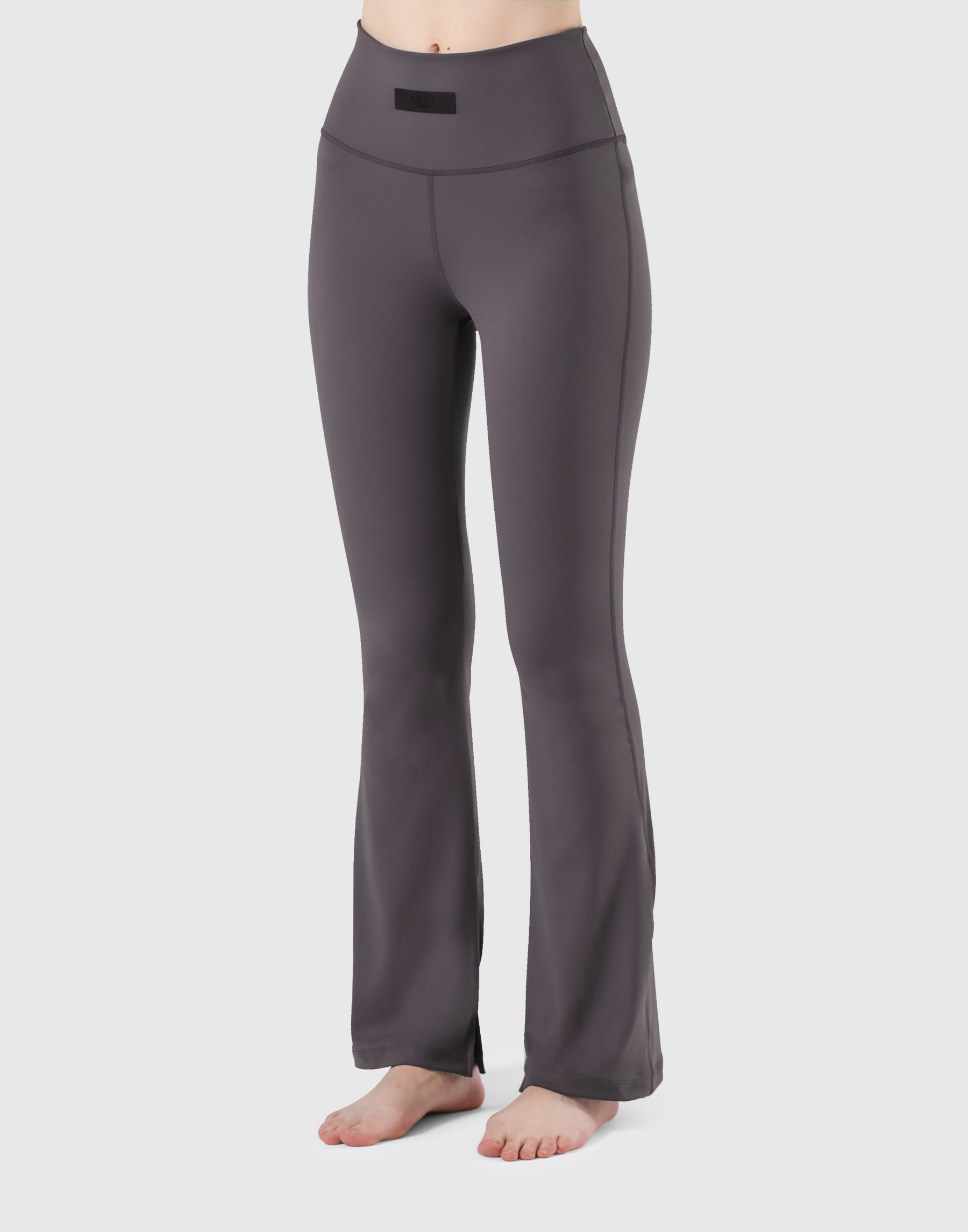 High Rise Flare Leggings - D.Grey – LÝFT