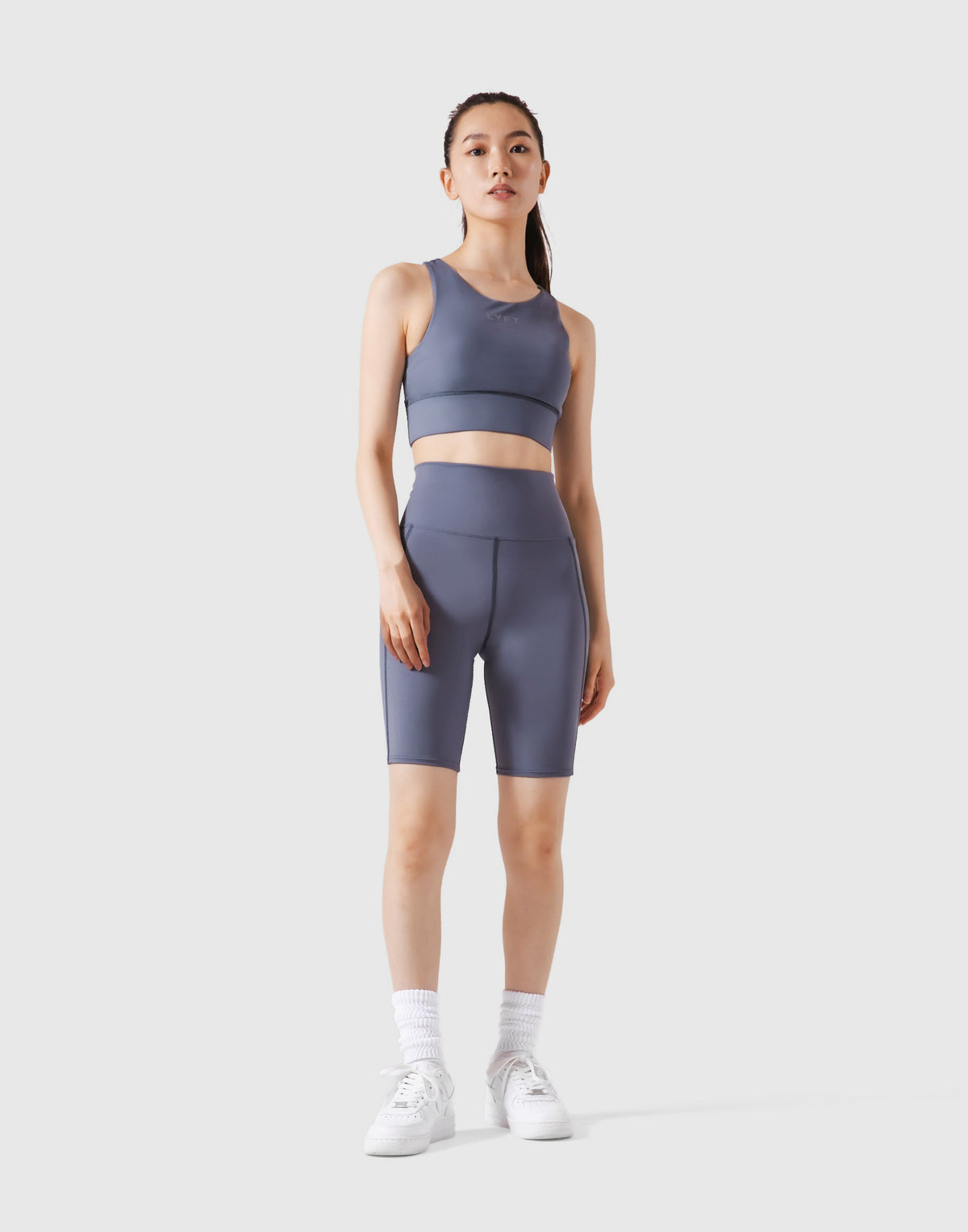 LÝFT Standard Biker Shorts - Violet