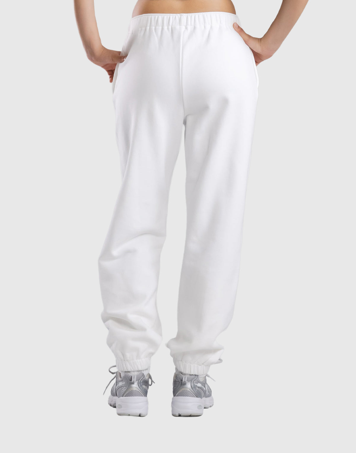 Sorona® Ring Logo Sweat Long Pants - White