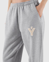Pile Wappen Sweat Pants - Grey