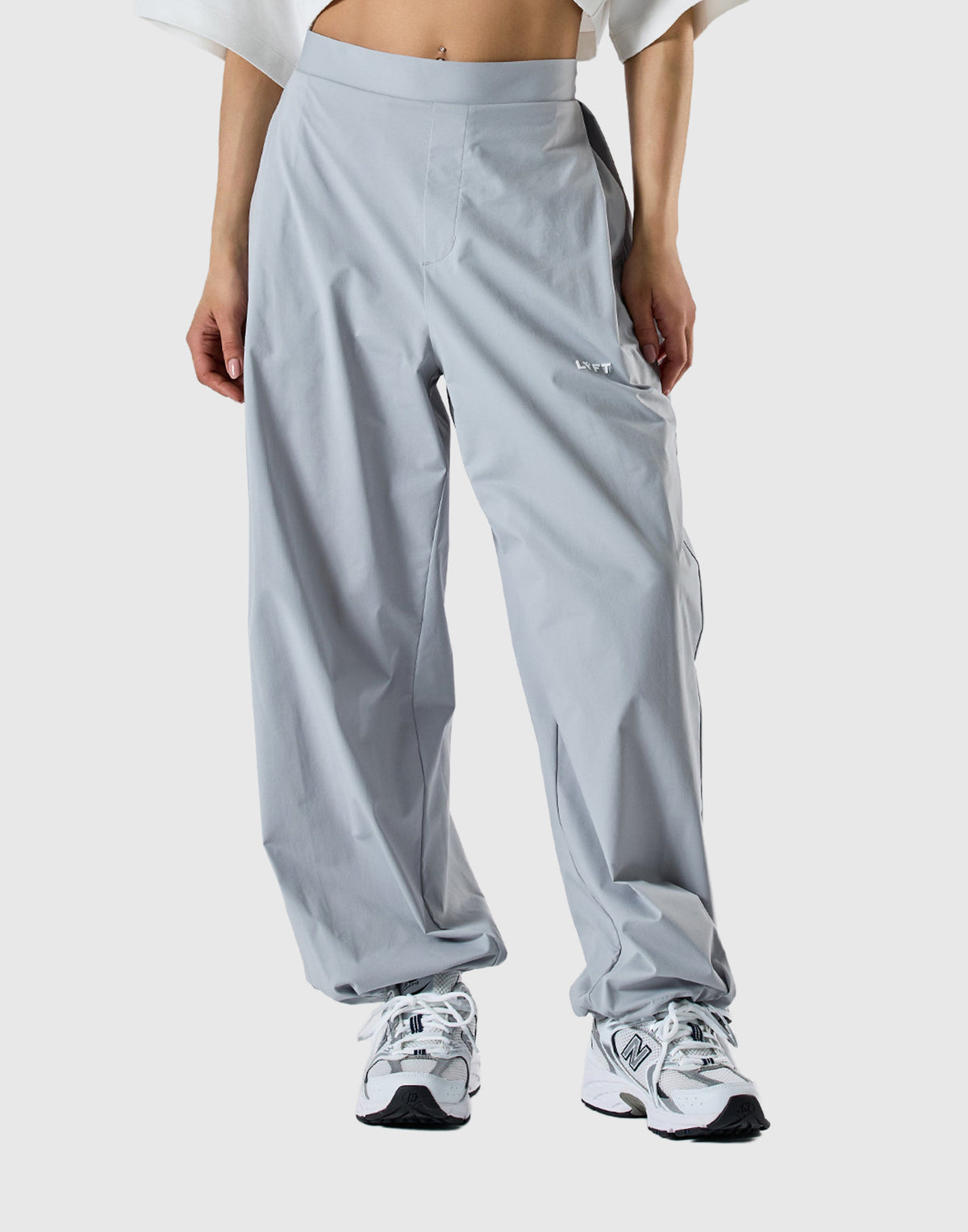 Side Truck Curve Pants - Grey